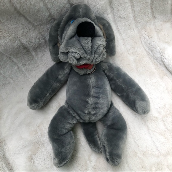 Vintage Ganz Bros 16” Wrinkles Dog Plush - Picture 4 of 12